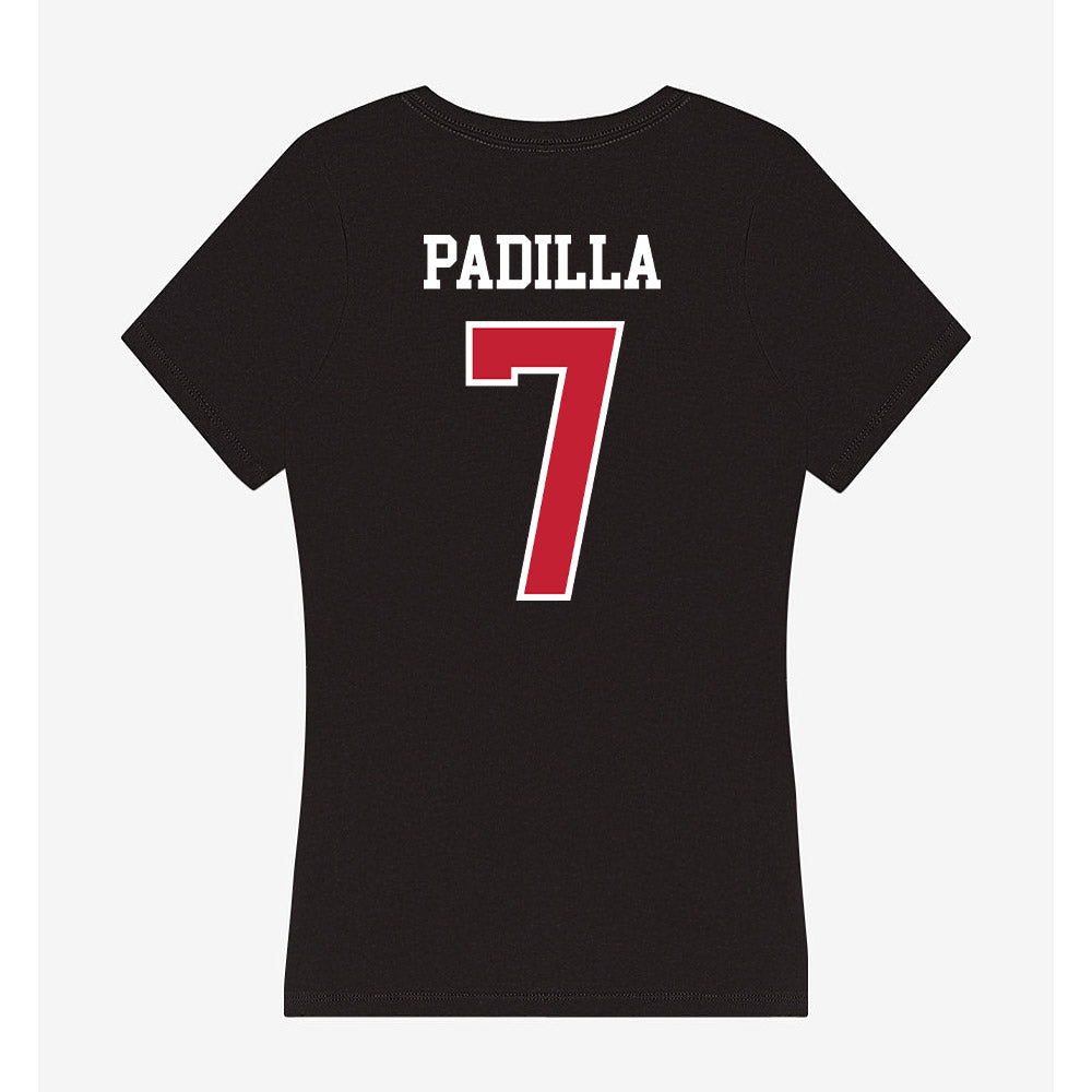 St. Johns - NCAA Men's Soccer : Ezekiel Padilla - Classic Shersey Women's V-Neck T-Shirt-1