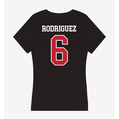St. Johns - NCAA Baseball : Lewis Rodriguez - Classic Shersey Women's V-Neck T-Shirt-1