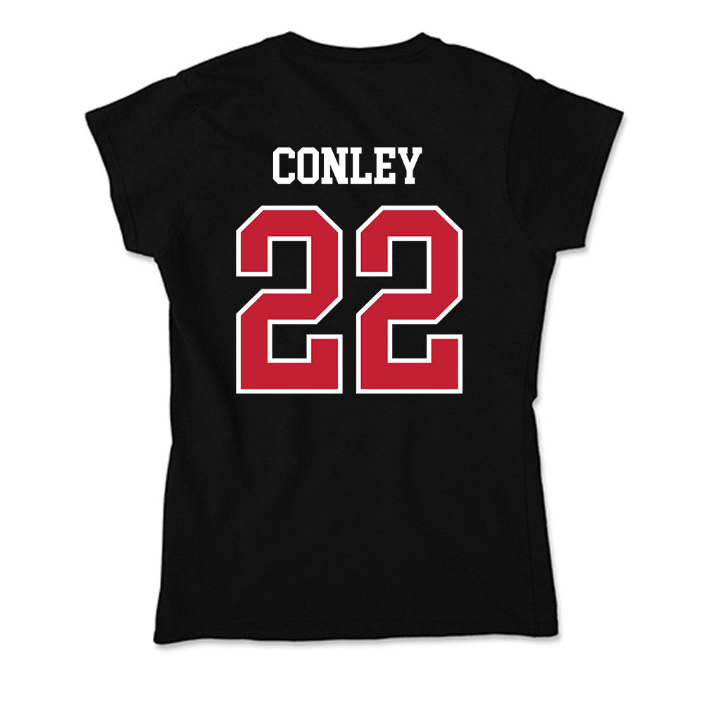 St. Johns - NCAA Baseball : Tommy Conley - Classic Shersey Soft Style Women’s T-Shirt-1