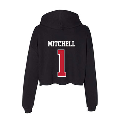 St. Johns - NCAA Men's Basketball : Dillon Mitchell - Classic Shersey Women's Crop Fleece Hoodie-1