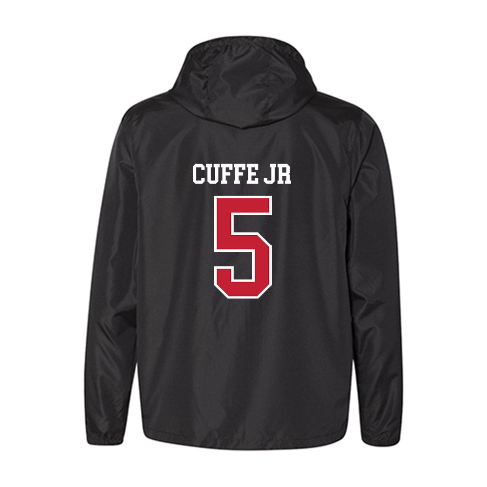 St. Johns - NCAA Men's Basketball : Kyle Cuffe Jr - Classic Shersey Windbreaker-1