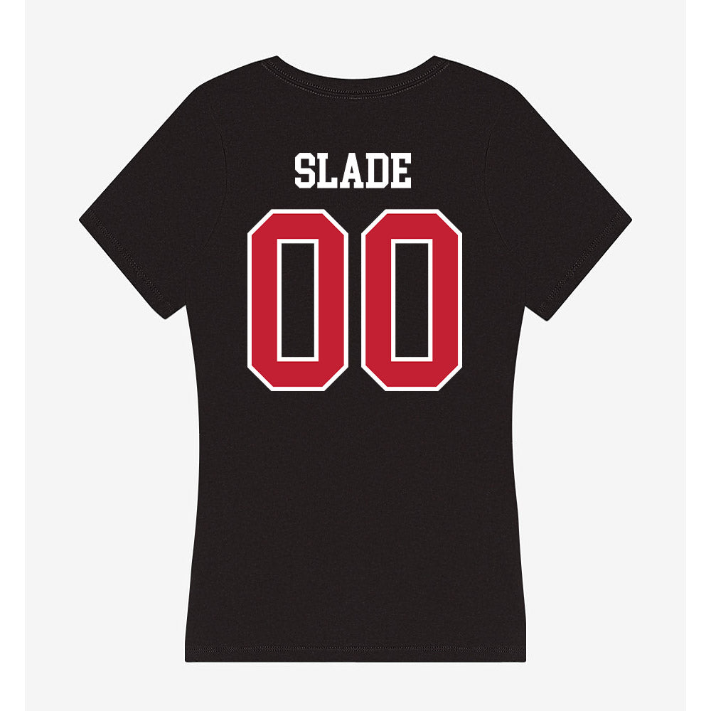 St. Johns - NCAA Softball : London Slade - Classic Shersey Women's V-Neck T-Shirt-1