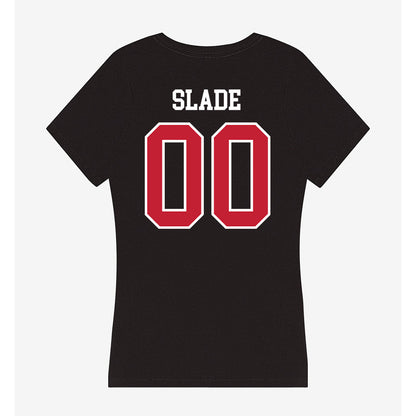 St. Johns - NCAA Softball : London Slade - Classic Shersey Women's V-Neck T-Shirt-1