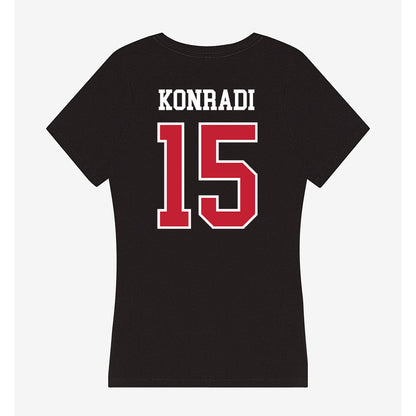 St. Johns - NCAA Men's Lacrosse : Cam Konradi - Classic Shersey Women's V-Neck T-Shirt-1