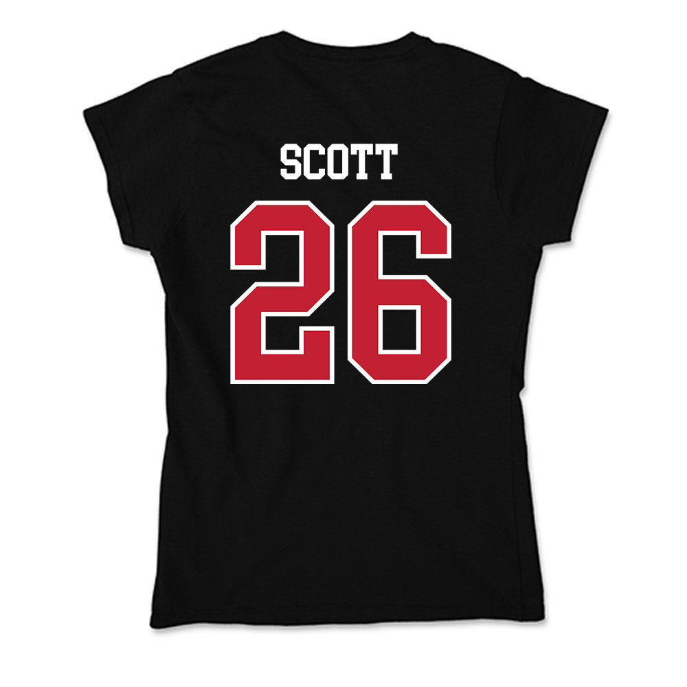 St. Johns - NCAA Softball : Jacqueline Scott - Classic Shersey Soft Style Women’s T-Shirt-1