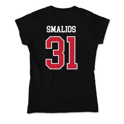 St. Johns - NCAA Men's Soccer : Emmanuel Smalios - Classic Shersey Soft Style Women’s T-Shirt-1