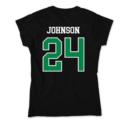 USC Upstate - NCAA Men's Basketball : Chico Johnson - Soft Style Women’s T-Shirt-1