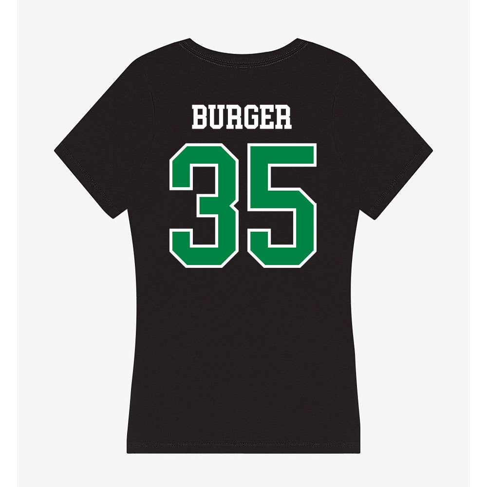 USC Upstate - NCAA Football : Jackson Burger - Women's V-Neck T-Shirt-1