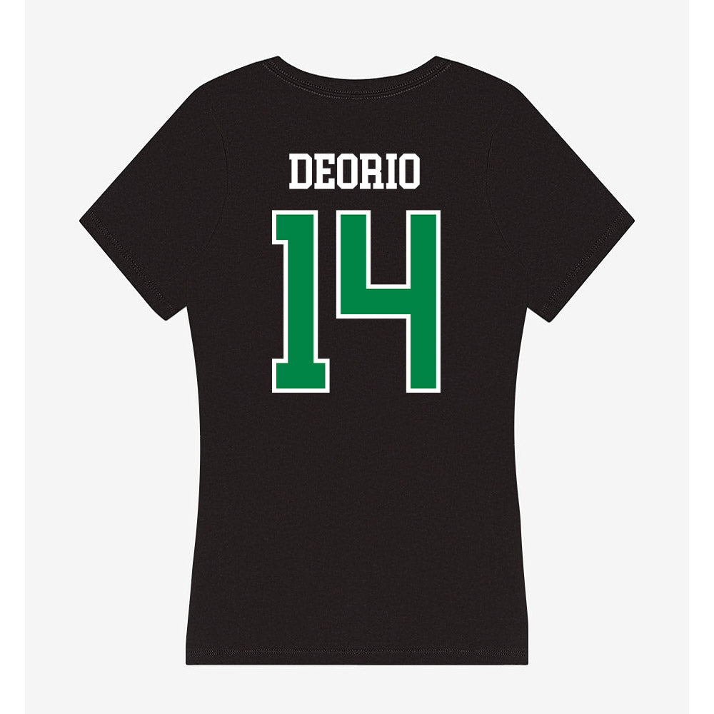 USC Upstate - NCAA Women's Volleyball : Lauren DeOrio - Women's V-Neck T-Shirt-1