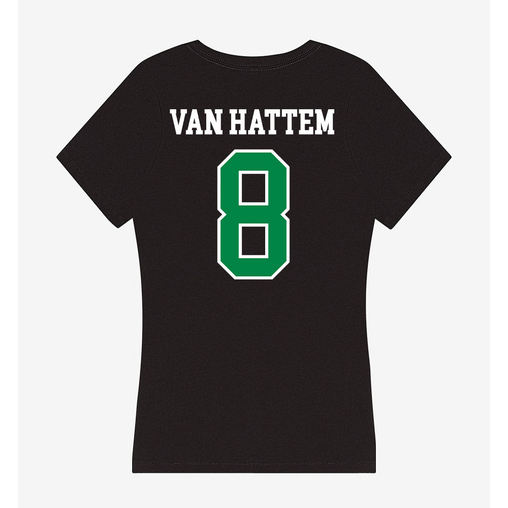 USC Upstate - NCAA Men's Soccer : Xibbe van Hattem - Women's V-Neck T-Shirt-1