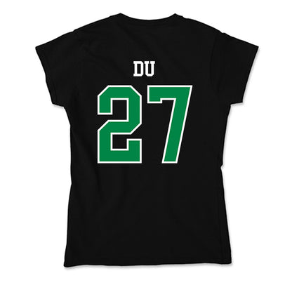 USC Upstate - NCAA Men's Soccer : Qingcheng Du - Soft Style Women’s T-Shirt-1