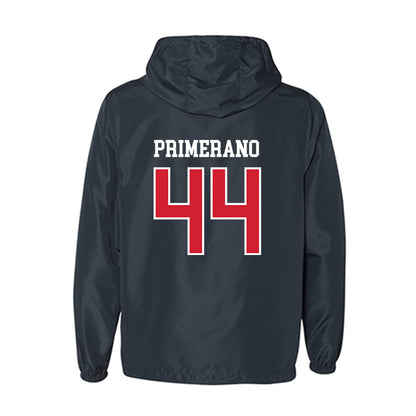 Robert Morris - NCAA Men's Ice Hockey : Luca Primerano - Windbreaker-1