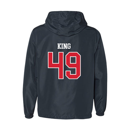 Robert Morris - NCAA Football : Logan King - Windbreaker-1