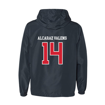 Robert Morris - NCAA Football : Lucca Alcaraz Valens - Windbreaker-1