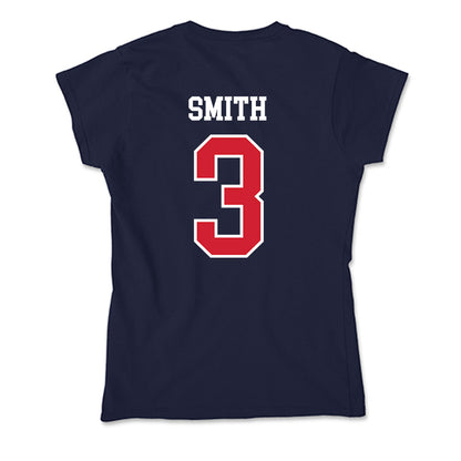Robert Morris - NCAA Men's Basketball : Tazir Smith - Soft Style Women’s T-Shirt-1