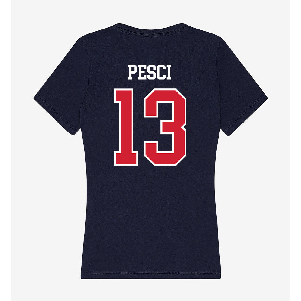 Robert Morris - NCAA Football : Dominic Pesci - Women's V-Neck T-Shirt-1