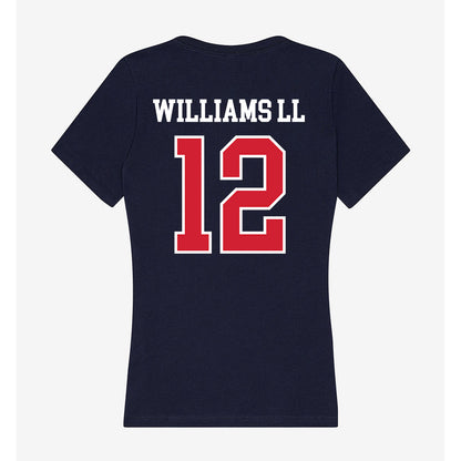 Robert Morris - NCAA Football : Chyco Williams ll - Women's V-Neck T-Shirt-1
