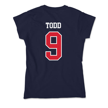Robert Morris - NCAA Women's Volleyball : Layla Todd - Soft Style Women’s T-Shirt-1