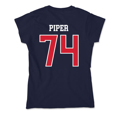 Robert Morris - NCAA Football : Riley Piper - Soft Style Women’s T-Shirt-1