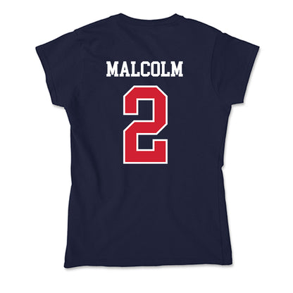 Robert Morris - NCAA Women's Basketball : Aislin Malcolm - Soft Style Women’s T-Shirt-1