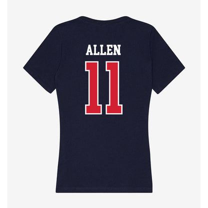 Robert Morris - NCAA Football : Blake Allen - Women's V-Neck T-Shirt-1