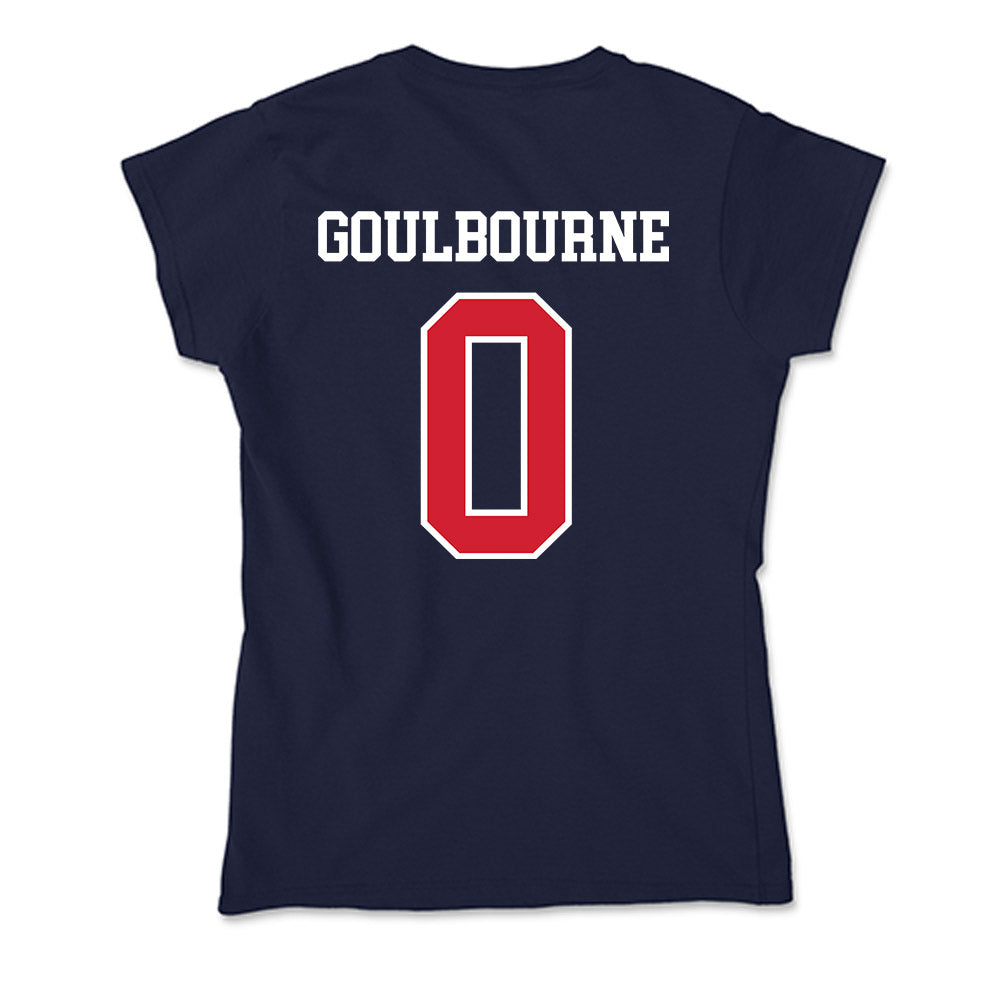 Robert Morris - NCAA Football : Xavier Goulbourne - Soft Style Women’s T-Shirt-1