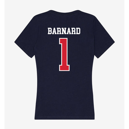 Robert Morris - NCAA Women's Volleyball : Kenlee Barnard - Women's V-Neck T-Shirt-1