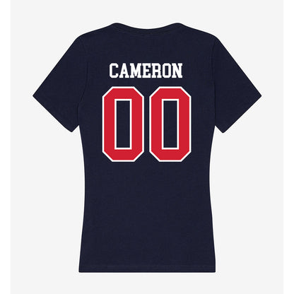 Robert Morris - NCAA Women's Soccer : Emma Cameron - Women's V-Neck T-Shirt-1