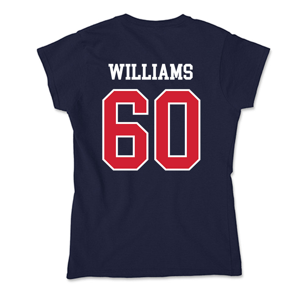 Robert Morris - NCAA Football : Jarvis Williams - Soft Style Women’s T-Shirt-1