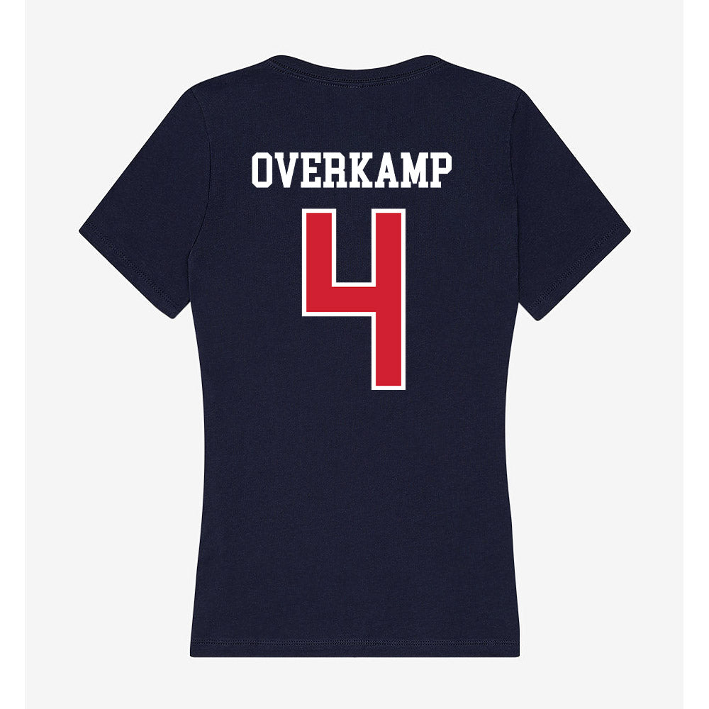 Robert Morris - NCAA Men's Soccer : Fabian Overkamp - Women's V-Neck T-Shirt-1