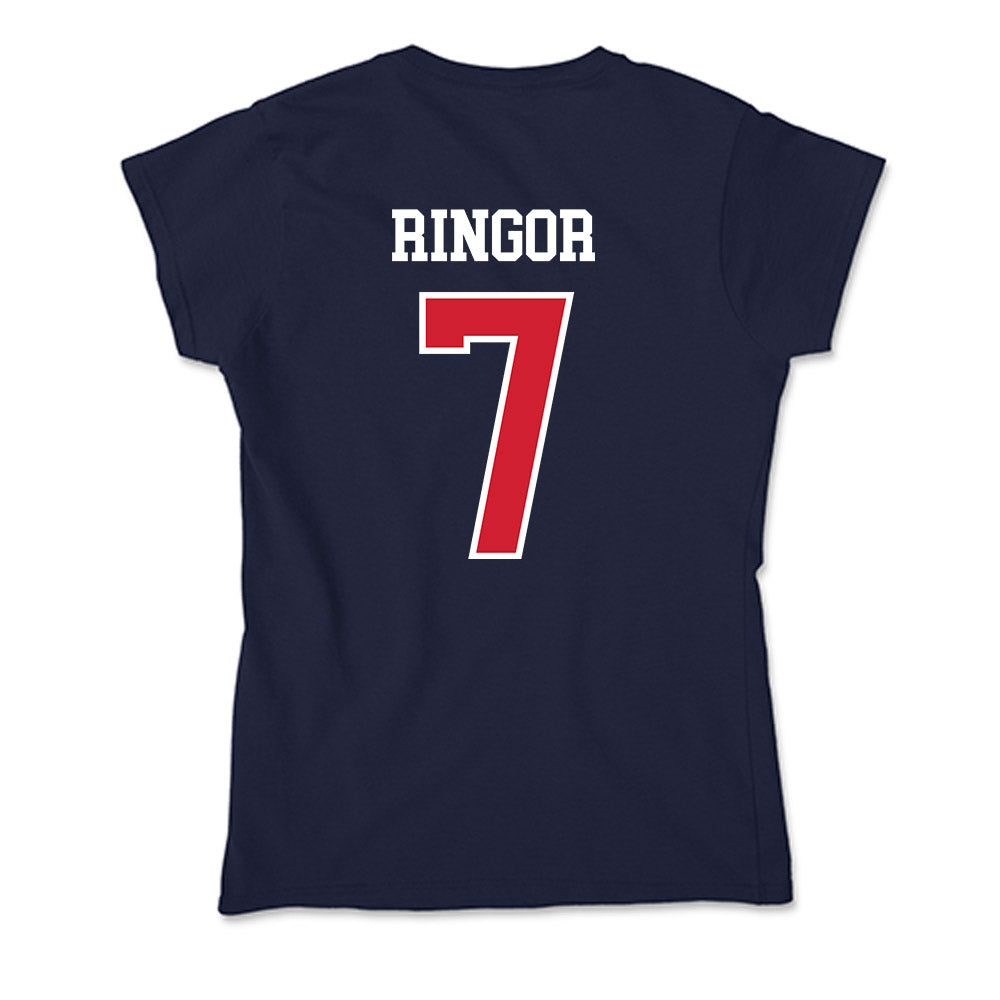 Robert Morris - NCAA Women's Ice Hockey : Rowyn Ringor - Soft Style Women’s T-Shirt-1