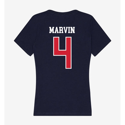 Robert Morris - NCAA Women's Soccer : Jillian Marvin - Women's V-Neck T-Shirt-1
