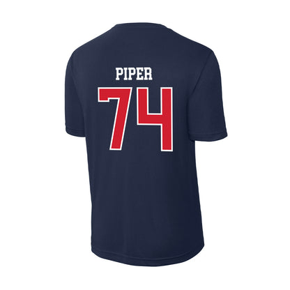 Robert Morris - NCAA Football : Riley Piper - Activewear T-Shirt-1