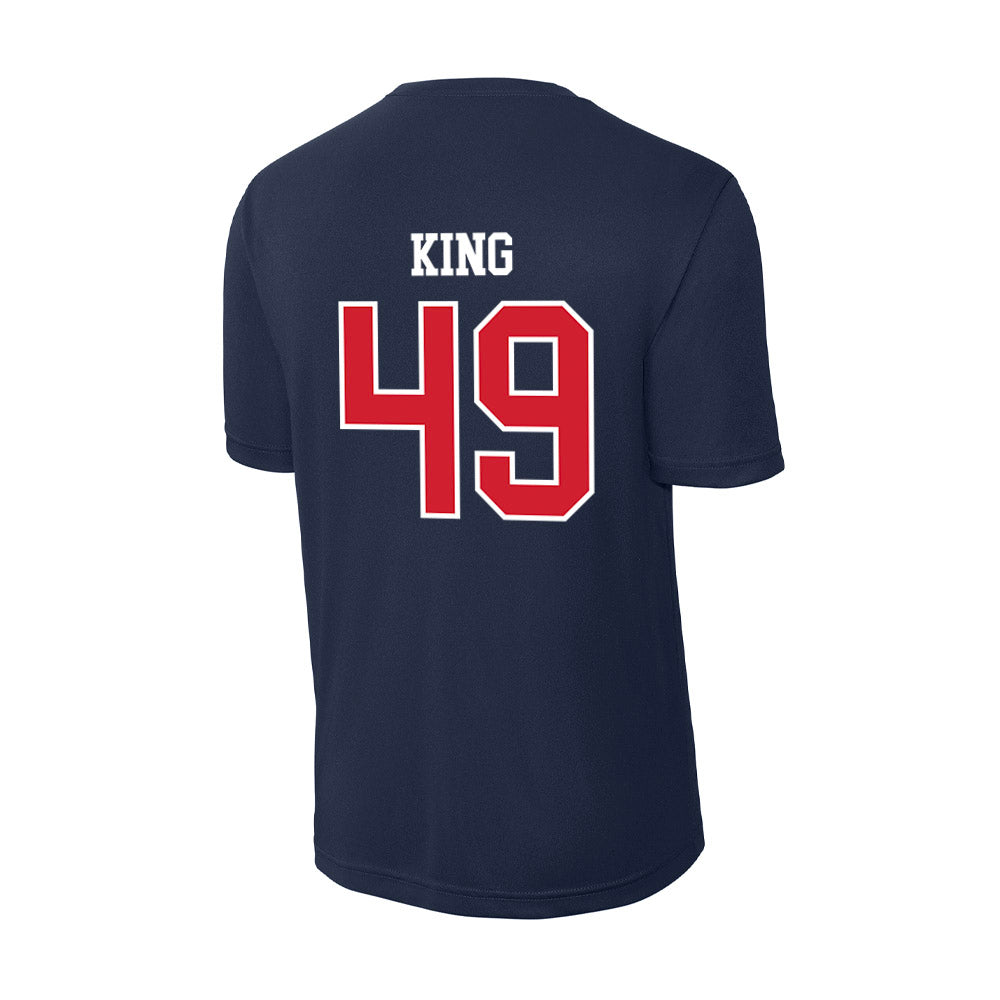 Robert Morris - NCAA Football : Logan King - Activewear T-Shirt-1