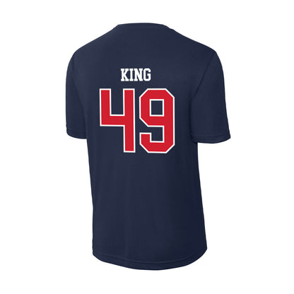 Robert Morris - NCAA Football : Logan King - Activewear T-Shirt-1