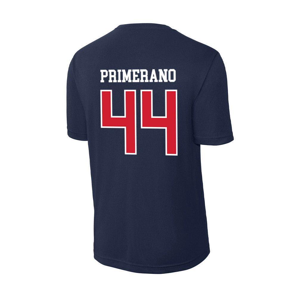 Robert Morris - NCAA Men's Ice Hockey : Luca Primerano - Activewear T-Shirt-1
