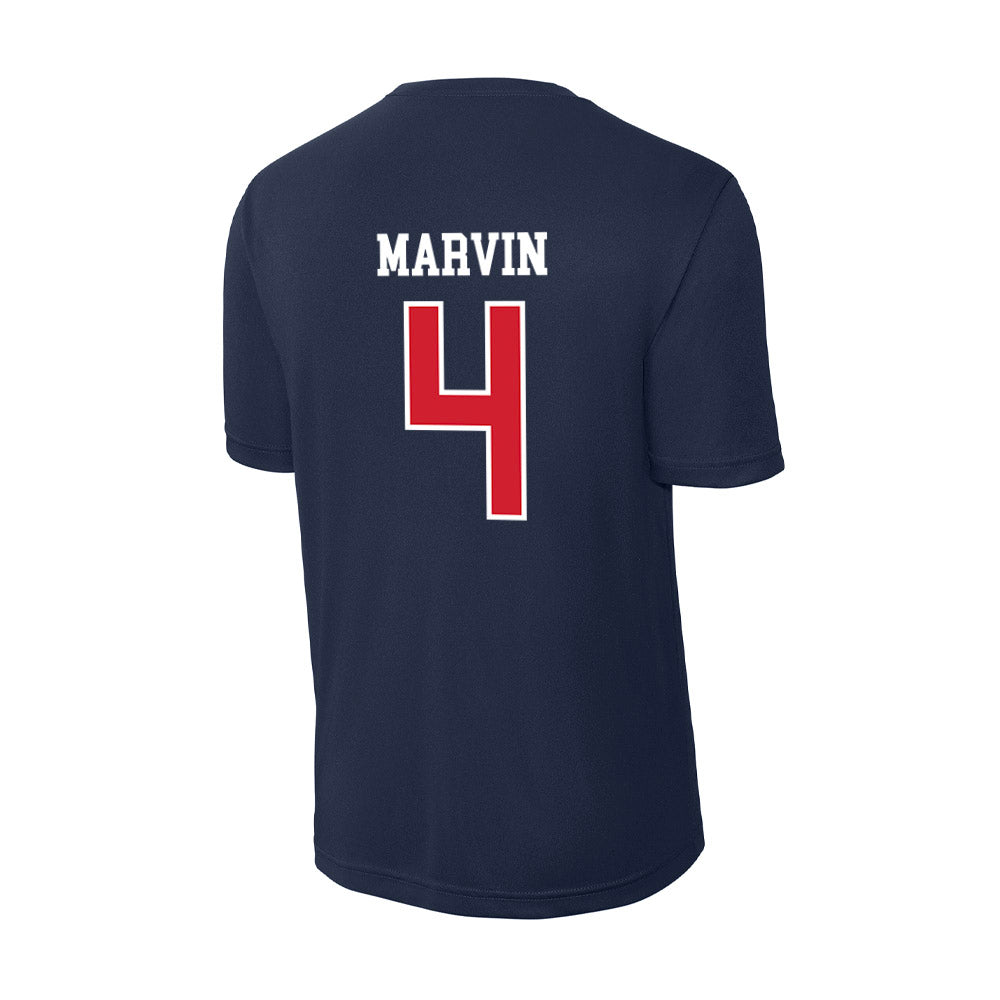 Robert Morris - NCAA Women's Soccer : Jillian Marvin - Activewear T-Shirt-1