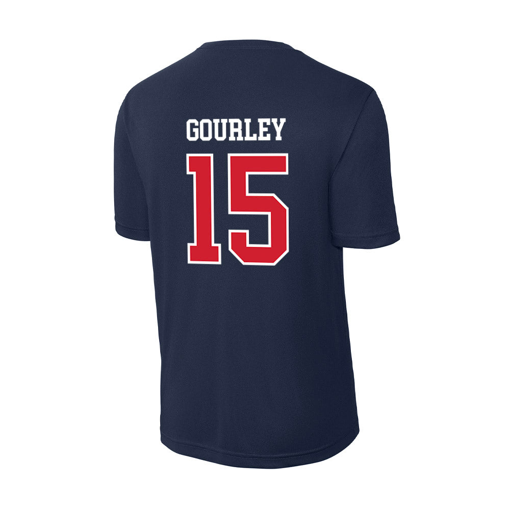 Robert Morris - NCAA Men's Ice Hockey : Connor Gourley - Activewear T-Shirt-1