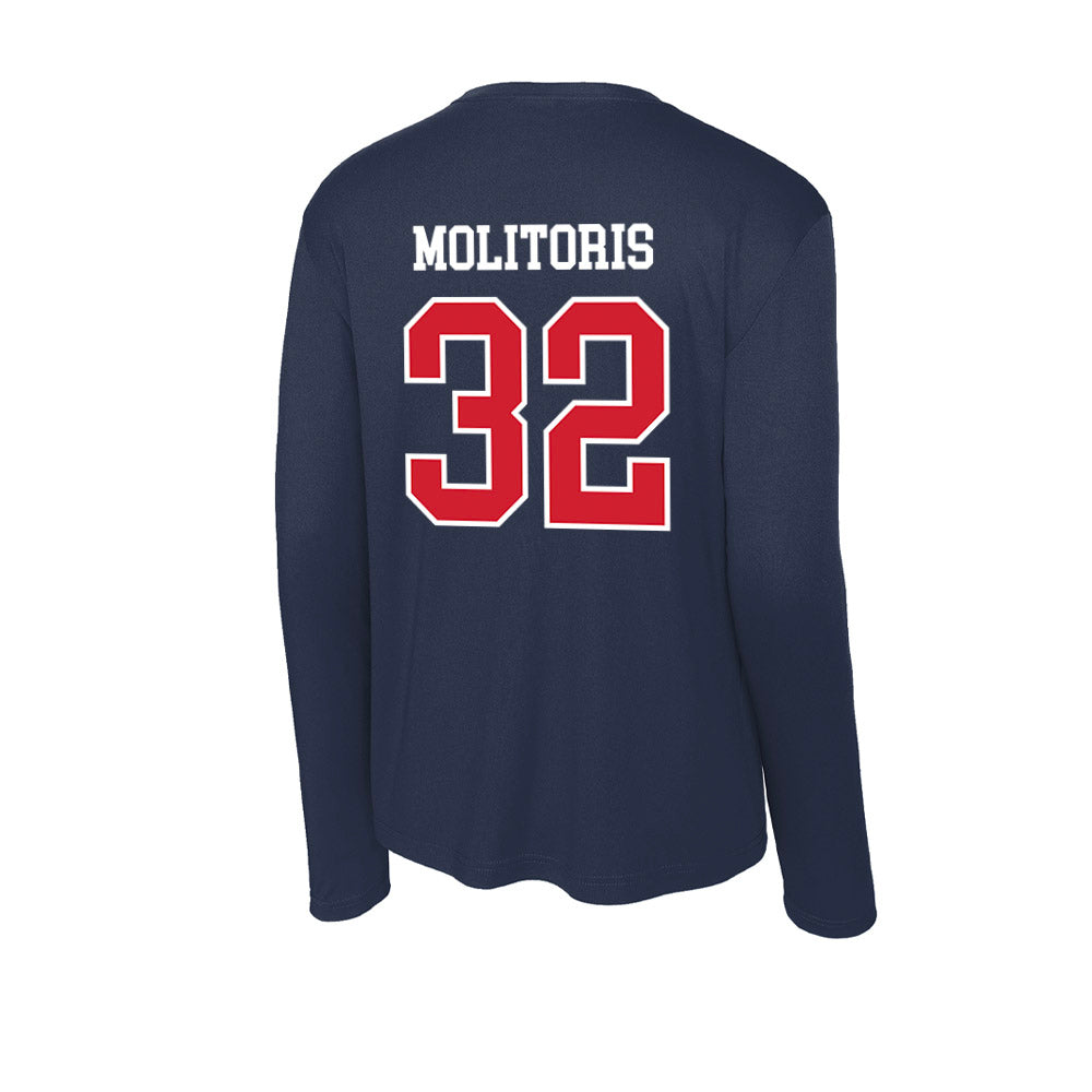 Robert Morris - NCAA Softball : Kaitlyn Molitoris - Activewear Long Sleeve T-Shirt-1