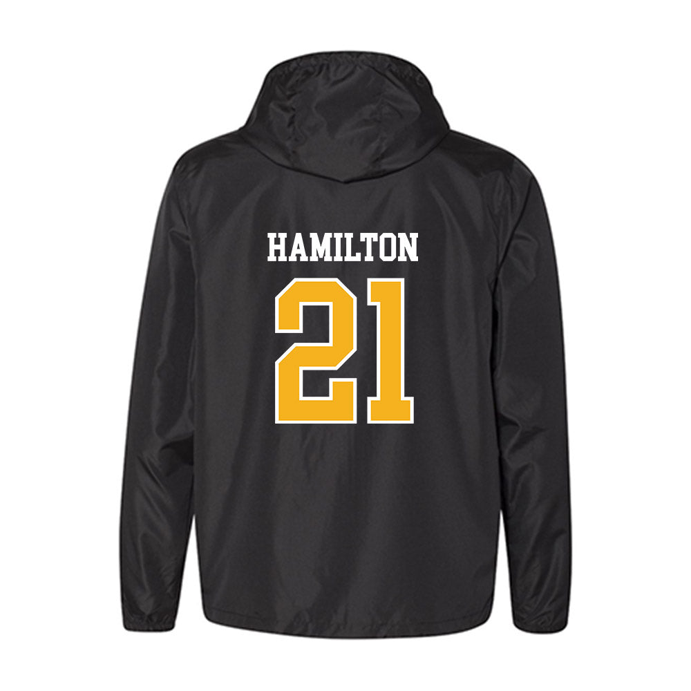 Winthrop - NCAA Men's Basketball : Tai Hamilton - Windbreaker-1