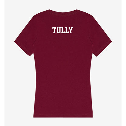 Winthrop - NCAA Women's Track & Field : Abigail Tully - Women's V-Neck T-Shirt-1