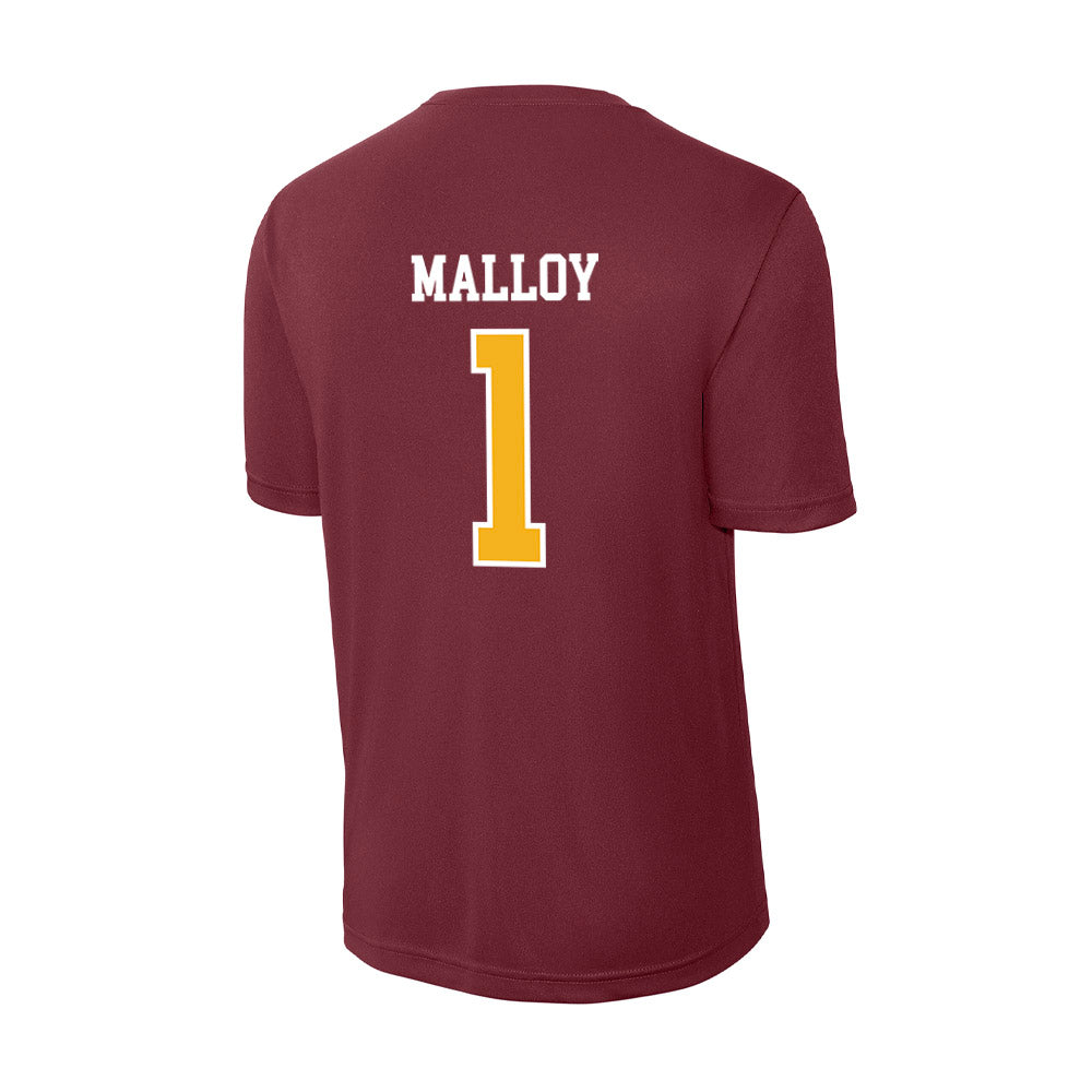 Winthrop - NCAA Women's Volleyball : Makenzie Malloy - Activewear T-Shirt-1