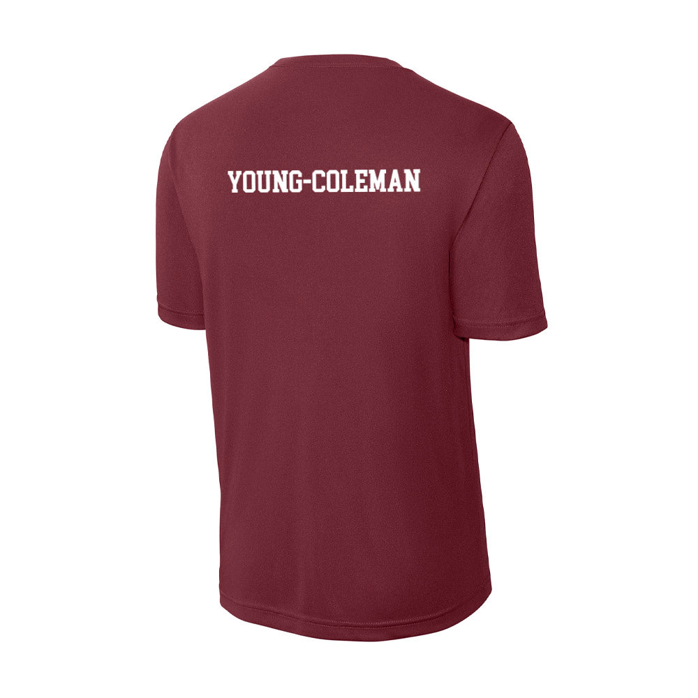 Winthrop - NCAA Women's Track & Field : Katlyn Young-Coleman - Activewear T-Shirt-1