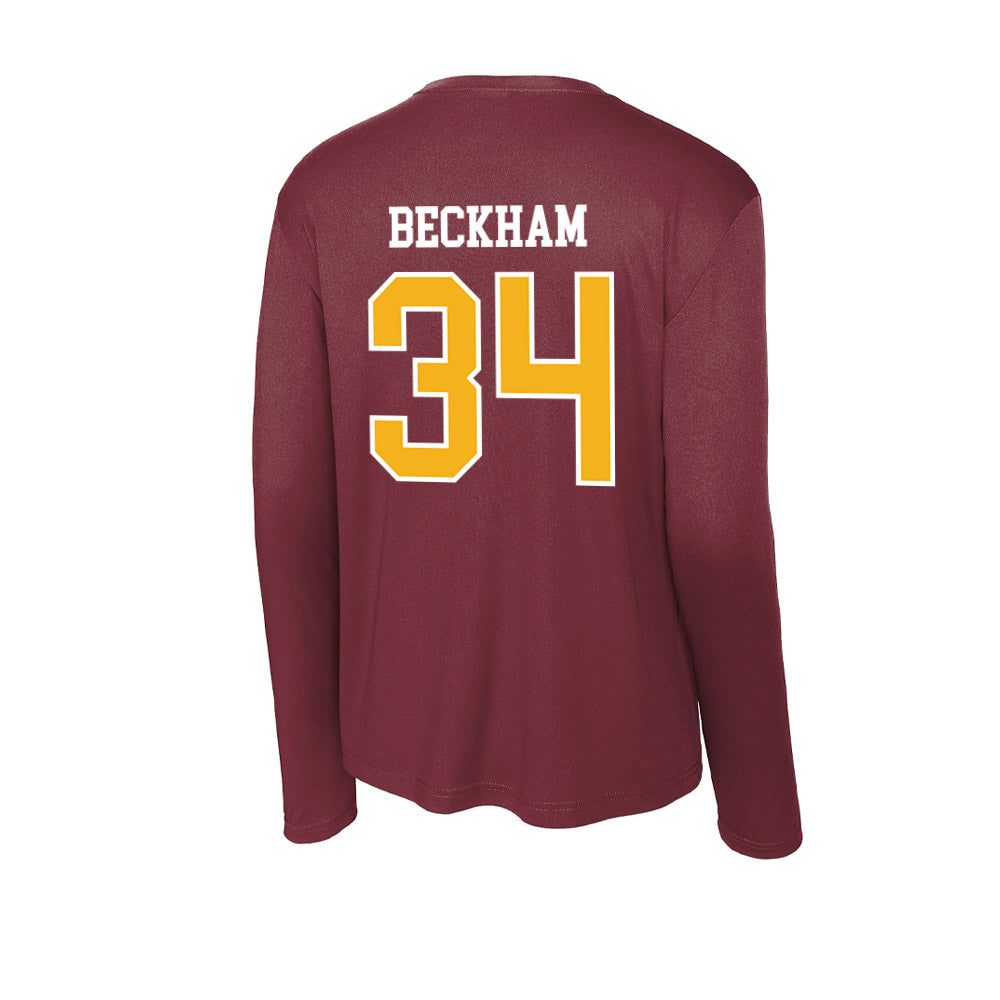 Winthrop - NCAA Softball : Tia Beckham - Activewear Long Sleeve T-Shirt-1