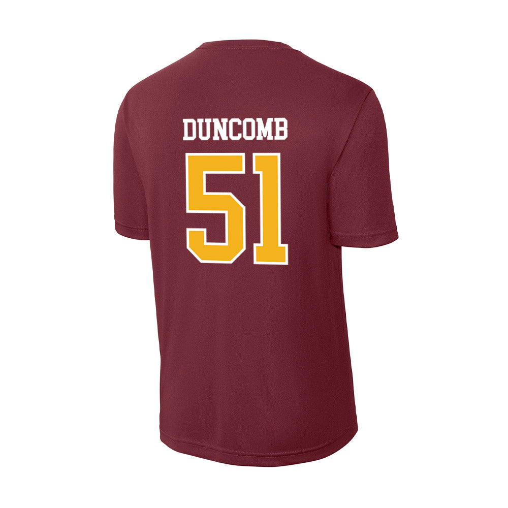 Winthrop - NCAA Men's Basketball : Logan Duncomb - Activewear T-Shirt-1