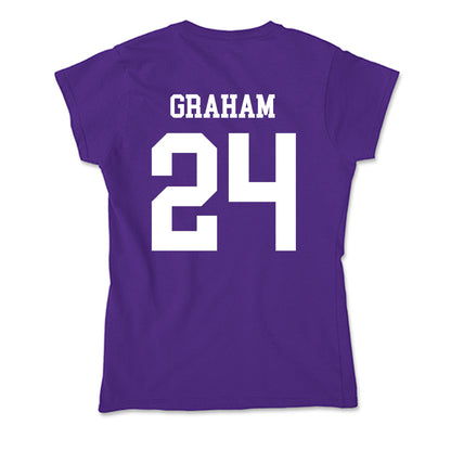 SFA - NCAA Women's Bowling : Kristyn Graham - Soft Style Women’s T-Shirt-1