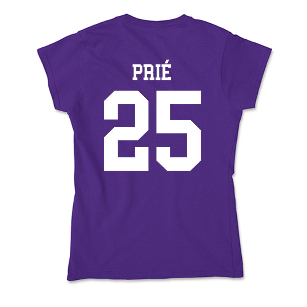 SFA - NCAA Women's Soccer : Amélie Prié - Soft Style Women’s T-Shirt-1