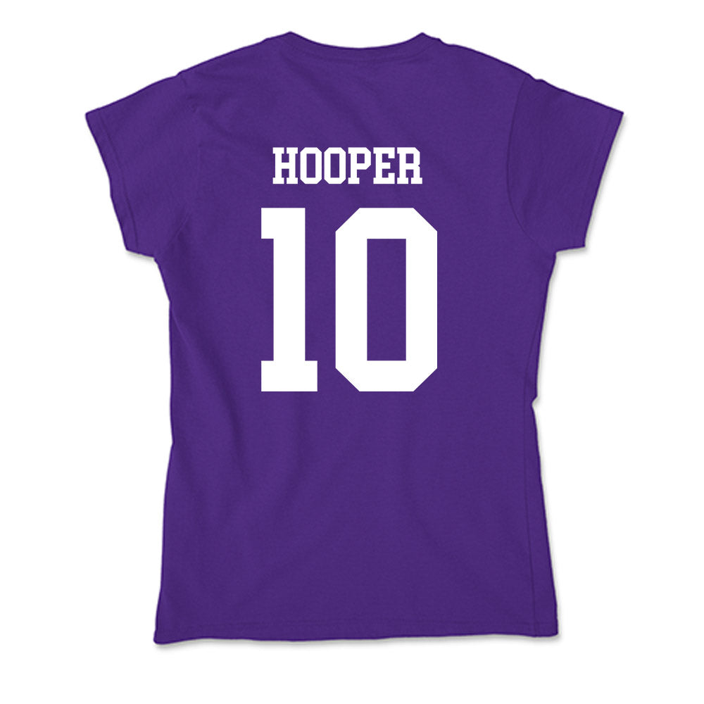 SFA - NCAA Baseball : Owen Hooper - Soft Style Women’s T-Shirt-1