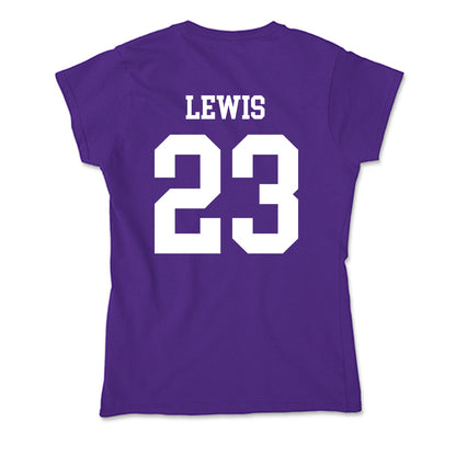 SFA - NCAA Softball : Gianna Lewis - Soft Style Women’s T-Shirt-1