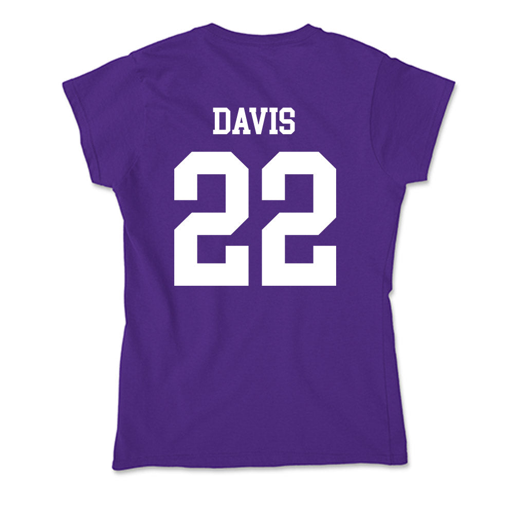 SFA - NCAA Football : Chauncey Davis - Soft Style Women’s T-Shirt-1